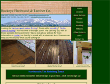 Tablet Screenshot of buckeyehardwoods.com